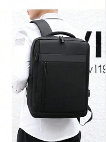 Men Functional Backpacks - màu đen - Xem 2