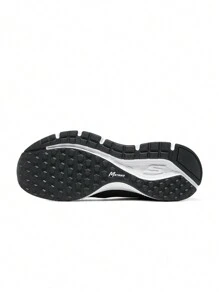 Skechers 男士運動跑鞋，網面輕量化運動鞋 220375-BKW - 黑色 - 查看 3