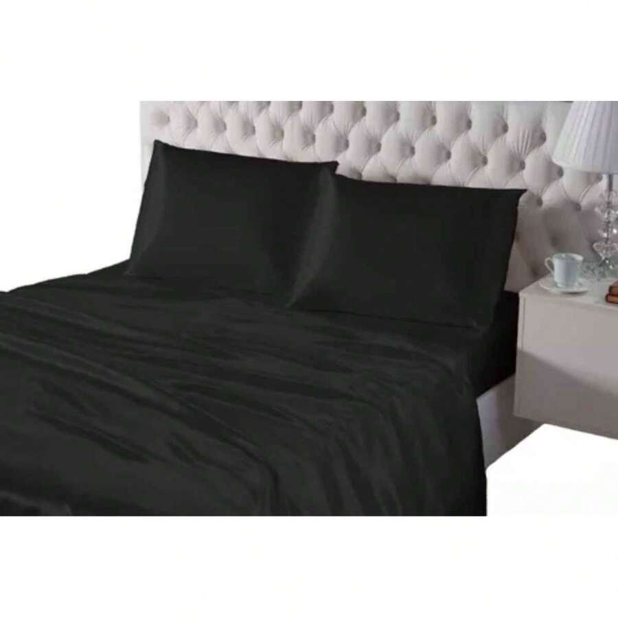 Sheet Sets With Pillowcases - màu đen - Xem 1