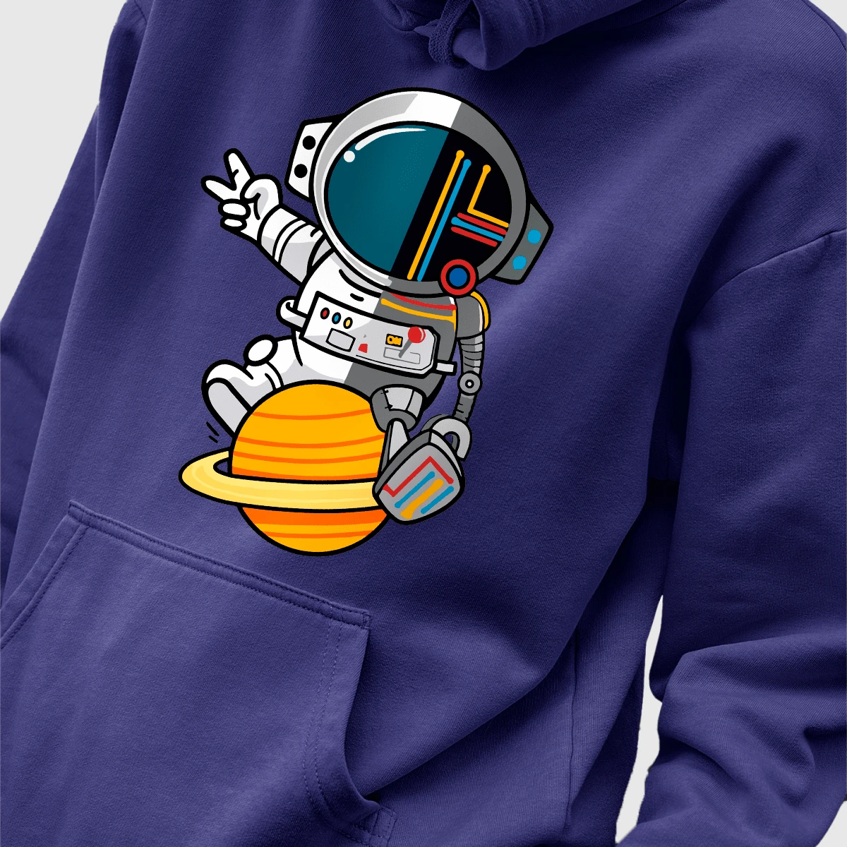 Men Sweatshirts - Màu xanh hải quân - Xem 1