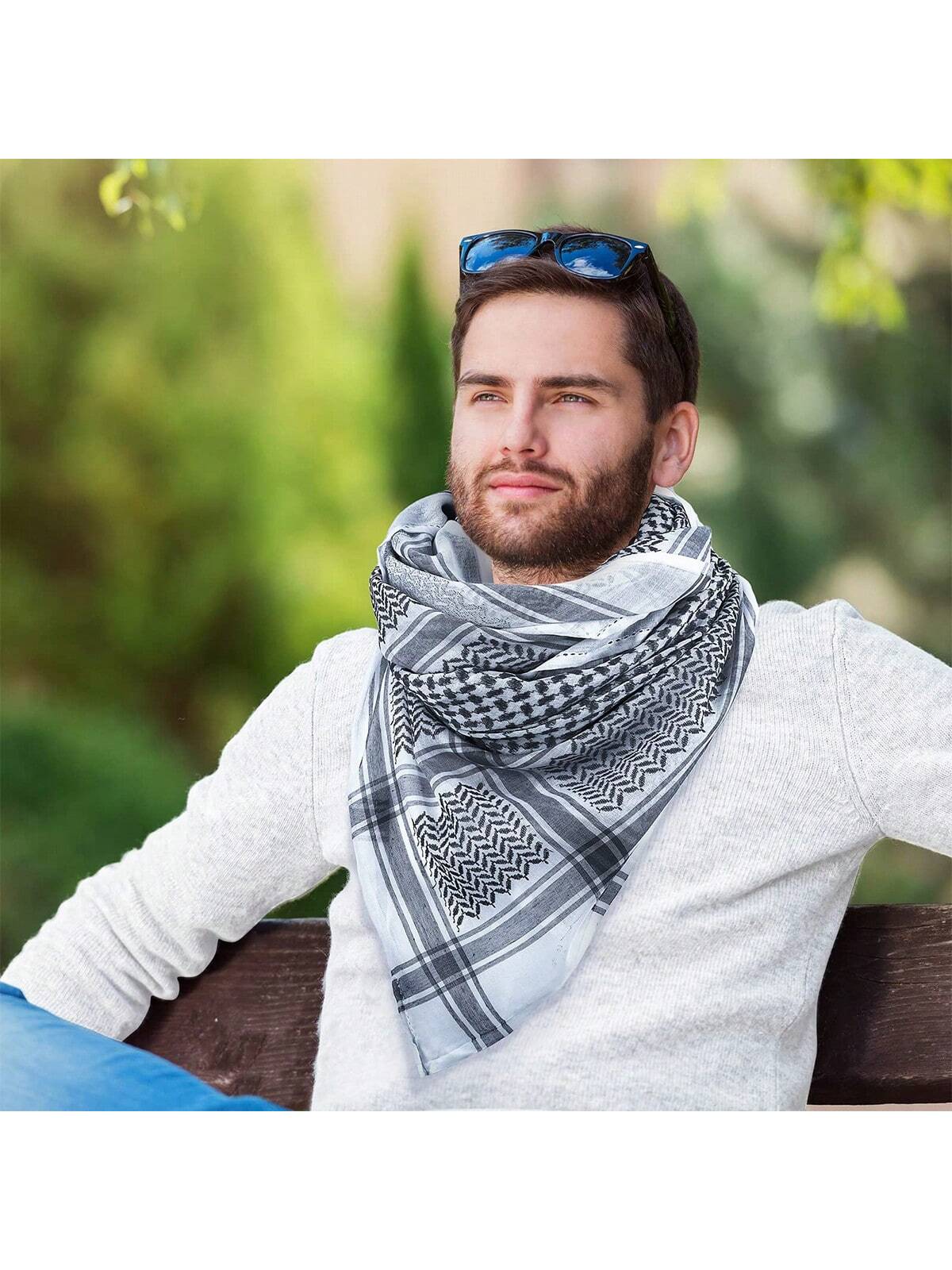 4 قطع/مجموعة قبعة محبوكة دافئة للشتاء، قفازات، وشا...