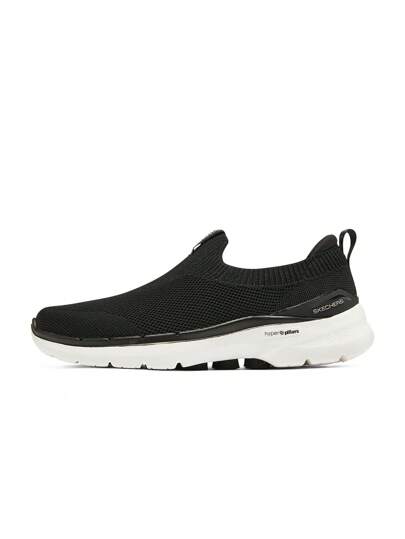 Skechers Zapatillas deportivas para caminar de mujer, tipo slip-on, suaves, ligeras y para correr, modelo 124530-BKW