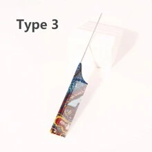 Stylist Professional Styling Comb Carbon Fiber Mouse Tail Comb Fine Ponytail Comb Anti-Static And Heat-Resistant Wide Toothed Hair Cutting Comb Suitable For All Hairstyles Hair Brush,Brush,Hair Brushes,Edge Brush,Brush Hair,Hair Comb,Comb Hair,Detangling Brush,Ball Brush,Mini Hair Brush,Hair Brush Set,Wooden Comb - Multicolor - View 6