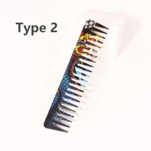 Stylist Professional Styling Comb Carbon Fiber Mouse Tail Comb Fine Ponytail Comb Anti-Static And Heat-Resistant Wide Toothed Hair Cutting Comb Suitable For All Hairstyles Hair Brush,Brush,Hair Brushes,Edge Brush,Brush Hair,Hair Comb,Comb Hair,Detangling Brush,Ball Brush,Mini Hair Brush,Hair Brush Set,Wooden Comb - Multicolor - View 5