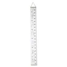 Zerodis Child Growth Ruler Wood Kids Growth Chart Wood Frame Fabric Canvas Hanging Height Measurement Ruler For Child's Room Decoration - A - View 2