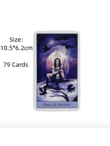 Cartas De Adivinación Crystal Visions – 79 Cartas Inspiradas en Fantasía - Multicolor - Ver 7