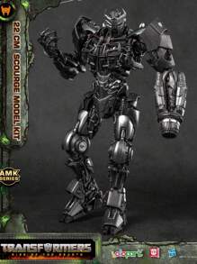 Kit de modelo de Scourge Transformers, de Rise of the Beasts, figura de acción de aproximadamente 22cm / 8.66 pulgadas de altura, no transformable, adecuado para mayores de 8 años, decoración de habitación - Gris Oscuro - Ver 9