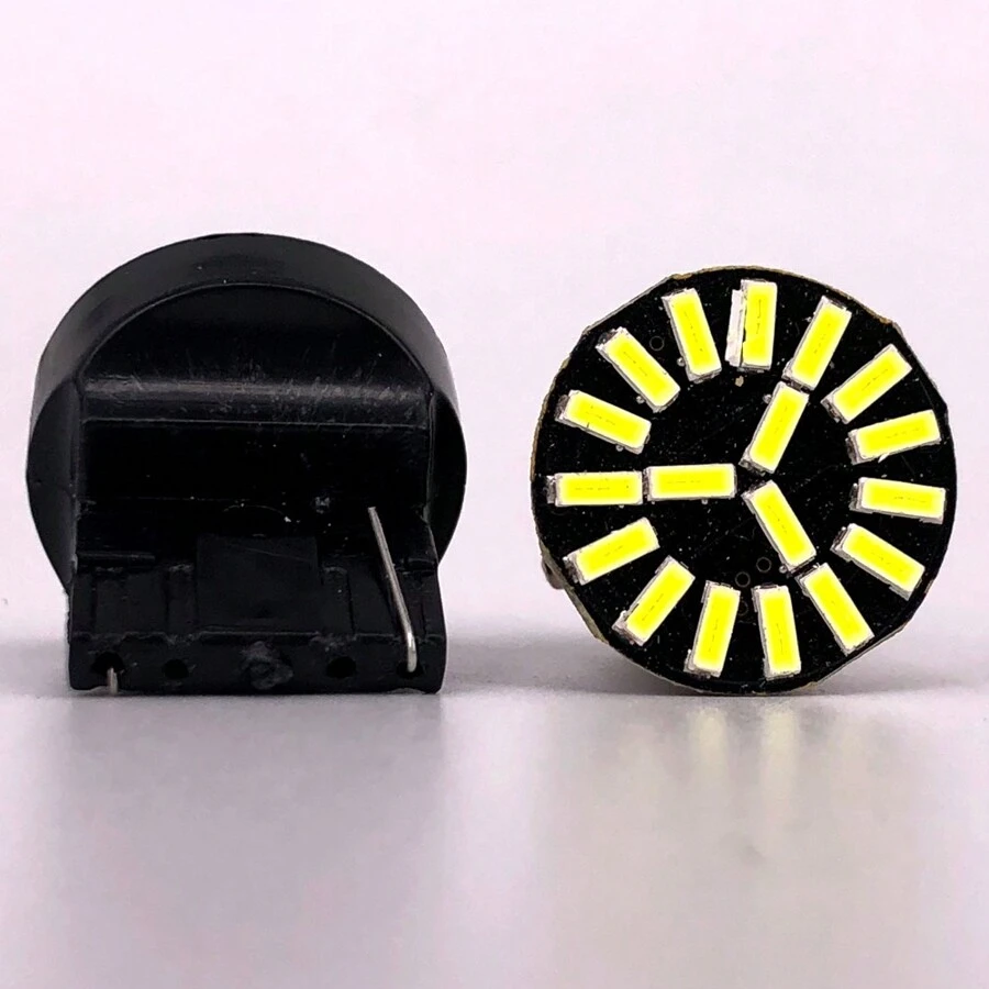 2入組7440 Led燈泡,白色4014 Led備用反向訊號煞車燈燈泡。產品描述:超亮:每個7440 Led燈泡都有18個進口高亮度4014 Led芯片,沒有盲點,亮度高但不令人眩目,比原來的普通燈泡明亮300%。超亮led燈泡確保安全夜間行駛。強穩定性:恆定電流ic驅動器確保7440 Led燈泡平穩工作,發射更集中的光束和一致的照明,保護燈泡不燃爆。沒有延遲和快速反應照明。節能:鋁合金外殼可更快散熱。低功耗,節能,壽命長達60000小時。參考交叉:7440a 7440na 7440 7440sv 7443na 7441 7443 7443r 7444 992 Wy21w W21 / 5w W21w等。廣泛應用:倒車燈,煞車燈,尾燈,停車燈,側標燈,日行燈(drl),轉向燈等。安裝簡單,即插即用。 - 白色 - 查看 1