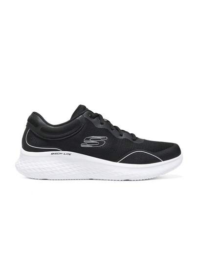 Skechers 男子田径跑步鞋网眼透气轻便运动鞋 232774-BKW