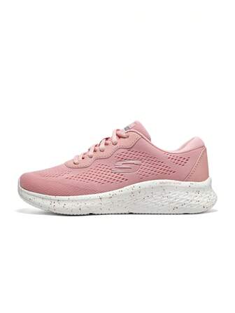 Skechers 女性運動跑鞋，網眼柔軟舒適跑鞋 149990-ROS