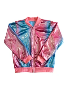 Young Girls Jackets - 藍色 - 查看 3