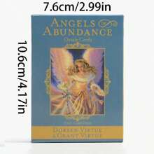 Angels Of Abundance Oracle Cards For Wealth,Angel Number Oracle Cards,Witch Runes,Oracle Cards Spiritual - Photo Color - View 2
