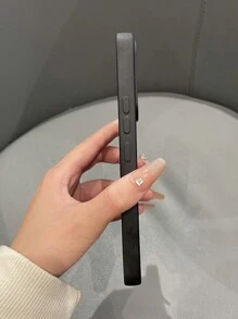 1 件 TPU 哑光花卉印花手机壳适用于 Apple/Samsung/Xiaomi/Redmi/OPPO 手机，随机相机孔设计 - 彩色 - 查看 5