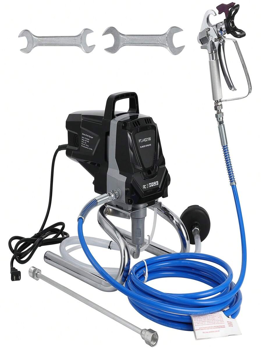 Airless HVLP Paint Sprayer, High Efficiency, ThinningFree, Minimal