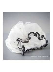 Có thể tái sử dụng Không thấm nước Ngôi sao Mũ Tắm Đối với phụ nữ - Giữ Của bạn Tóc Khô Và Tuyệt vời In Tắm Hoặc Gương sen - Nhiều màu - Xem 3