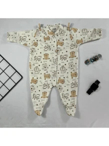 Baby Boys Jumpsuits - 玫紅色 - 查看 4