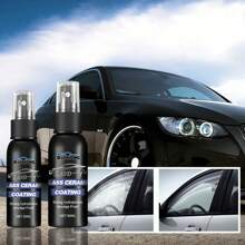 1pc 50ml/30ml Car Windshield Water Repellent Window Rearview Mirror Cleaning Defogging Defogging Water Repellent Rainproof Agent Removal Water - Black - View 1