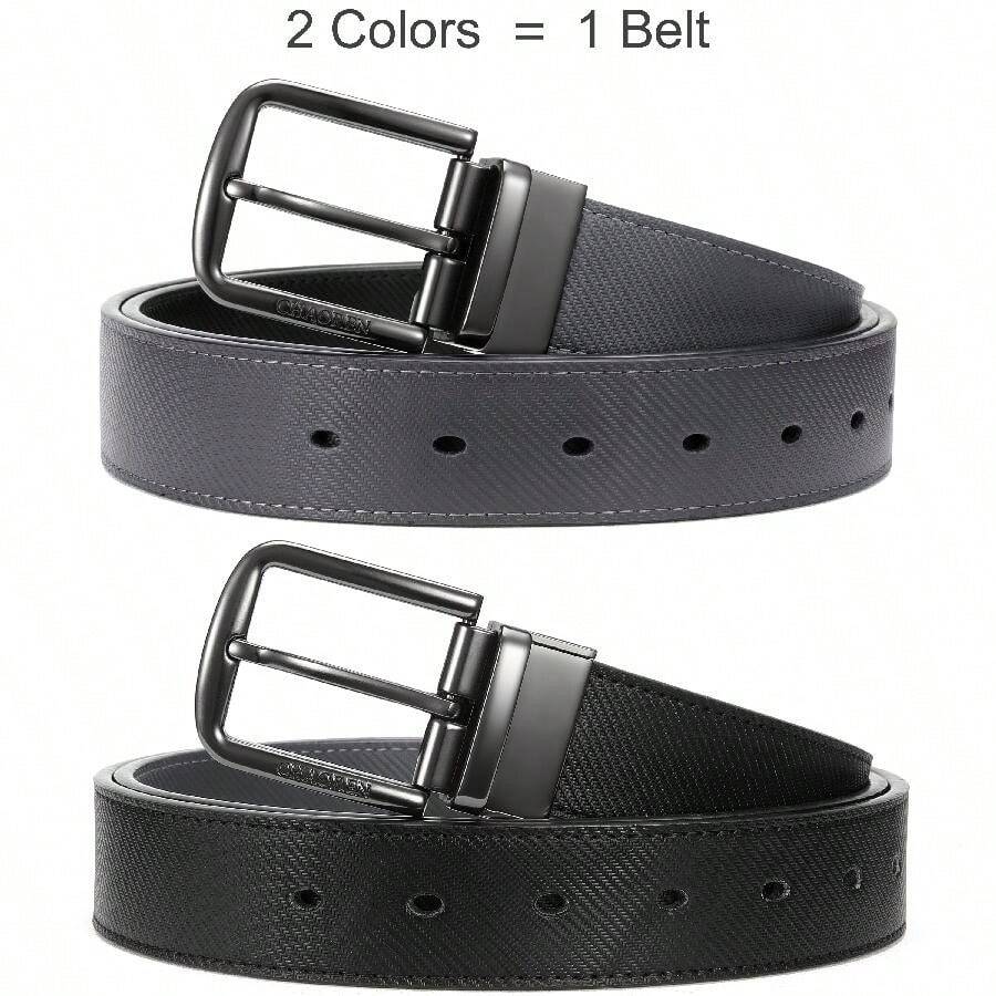 Cinturon Vans Hombre Dickies Paquete De 2 Cinturones De Tela De Algodón Para  Hombre Con Hebilla De Logotipo Militar, Negro/Caqui Cinturon Hombre Tela, image size:900x900