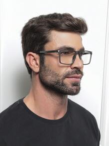 Men Eyeglasses - 灰色 - 查看 2