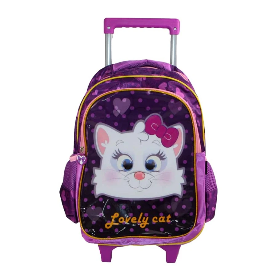 Kids Backpacks - Màu đỏ tím - Xem 1