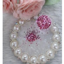 Kit 24 Glitter Flocado Cascata D&Z Para Decoração De Unhas Nail Art Festa Junina