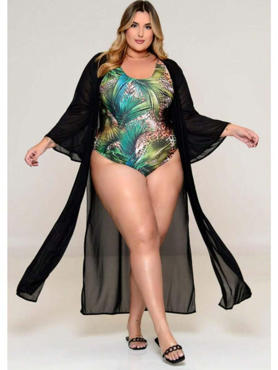 Women Cover Ups - 黑色 - 查看 1