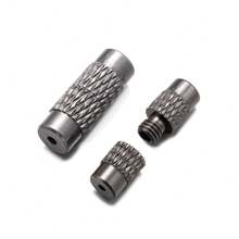 20 Stücke Spalten Messing Schraubenverschlüsse Fass Schmuck End Tips Kappen Schraube Twist Verschlüsse Kupfer Verbindungsstücke Für Halskette Armband Schmuckherstellung