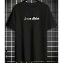 Men T-Shirts - 黑色 - 查看 2