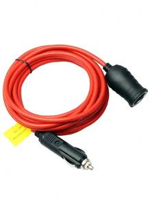 12v/24v汽車煙器插頭轉接線雄、雌接口,120w/10a重型延長線,兼容空氣壓縮機,冰箱,汽車吸塵器等 - 138-inch - 查看 6