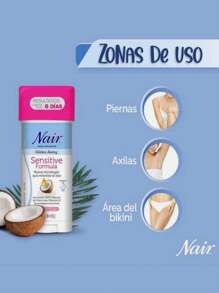 Crema depiladora piel sensible aceite coconut - Blanco - Ver 2