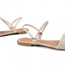 Women Flat Sandals - 白色 - 查看 5