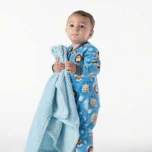 Baby & Kid's Blankets - 藍色 - 查看 3