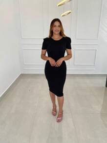 Women Dresses - màu đen - Xem 3