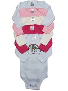 Baby Boys Jumpsuits - 淺粉色 - 查看 1
