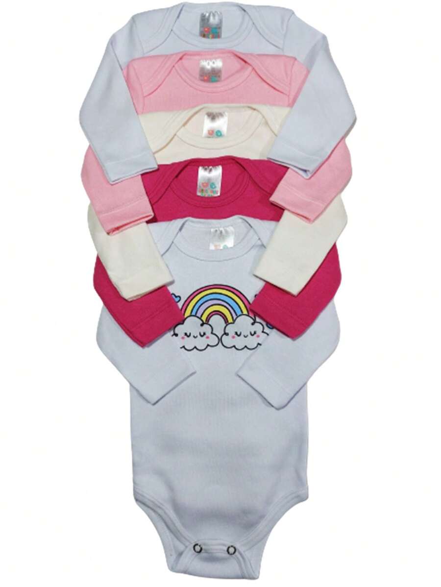 Baby Boys Jumpsuits - 淺粉色 - 查看 1