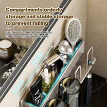 Porta Cepillo de Dientes - Soporte para Cepillo de Dientes, Porta Cepillos Dentales de Pared, Soporte de Cepillo de Dientes, Organizador de Cepillos Dentales para Baño sin Perforación - transparente - Ver 5