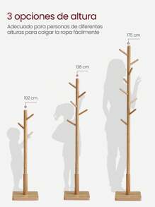 VASAGLE Coat Racks - Cămilă - Vizualizare 5