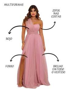 Grife Velasco Women Party Dresses - 乾枯玫瑰色 - 查看 3