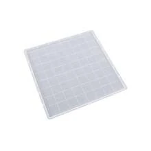 1pc Diy Chess Board Silicone & Epoxy Resin Mirror Mold - White - View 11