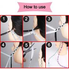 Tóc giả bện sẵn dài 26 inch, thích hợp cho kiểu tóc bện hộp Bohemian, tóc giả bện móc sợi tổng hợp Yaki, dễ bện móc, có thể tạo kiểu bằng nhiệt (Màu đỏ #) - Đỏ - Xem 9