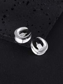 SENLANSP 2pcs Unique Fashion Bird Ear Expander Ear Weight Stretchers Body Jewelry Earring Piercing Expanders Gauges - Silver - View 6