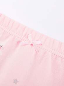 Annil Unterwäsche-Set aus Baumwolle für Tween Mädchen, hautfreundlich, antibakteriell, niedliche Druckmuster, 3er Pack