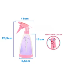 Borrifador Pulverizador Plástico 500ml - 2 unidades