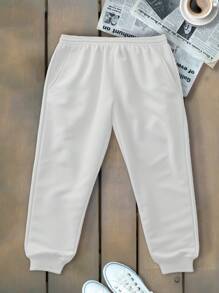 Men Hoodie & Sweatshirt Co-Ords - White - View 3