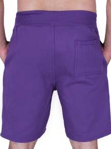 Men Shorts - 紫色 - 查看 2