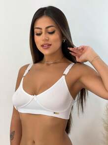Charme Dela's Women Bras & Bralettes - 黑與白 - 查看 3