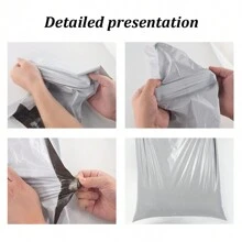 10 Piezas/set Bolsa De Sobre Con Estampado De Leopardo De Autoadhesivo Impermeable Y Espesada Para Envío Exprés Y Paquete De Envío Logístico