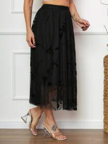 Women Skirts - 黑色 - 查看 4