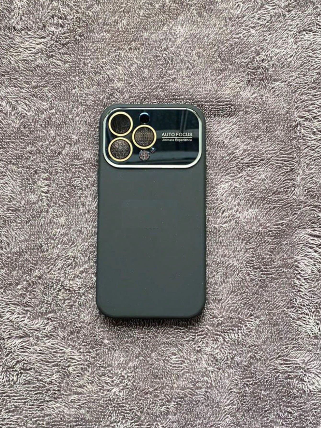 Star Capas - Capinha Case Auto Focus Aveludada por Dentro com Proteção na Câmera para Iphone - Preto - Visão 1