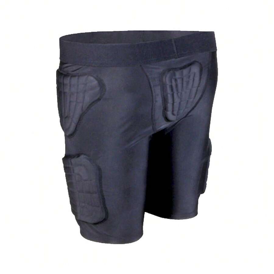 Youth Kids Protective Short Pants For Football Bike Skate Rugby Snowboard Ski - Black - View 1